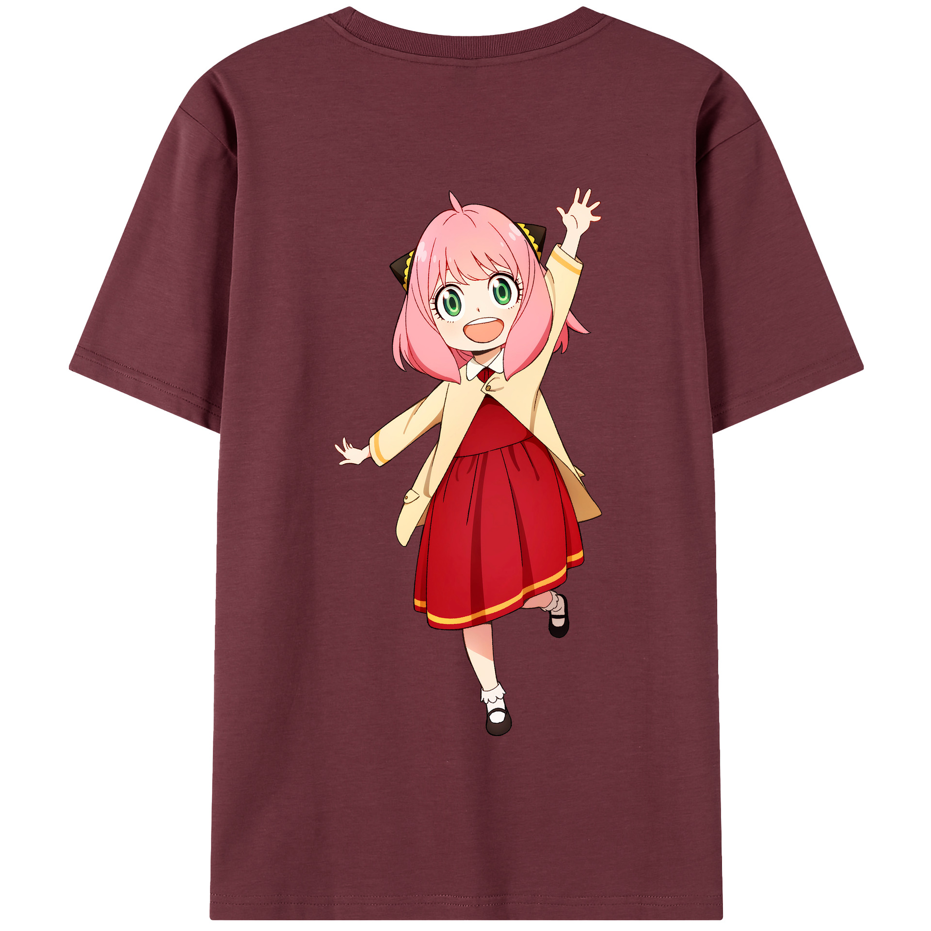 （画像用） SPY×FAMILY间谍家家酒 綿100％半袖Tシャツ（背面プリント）